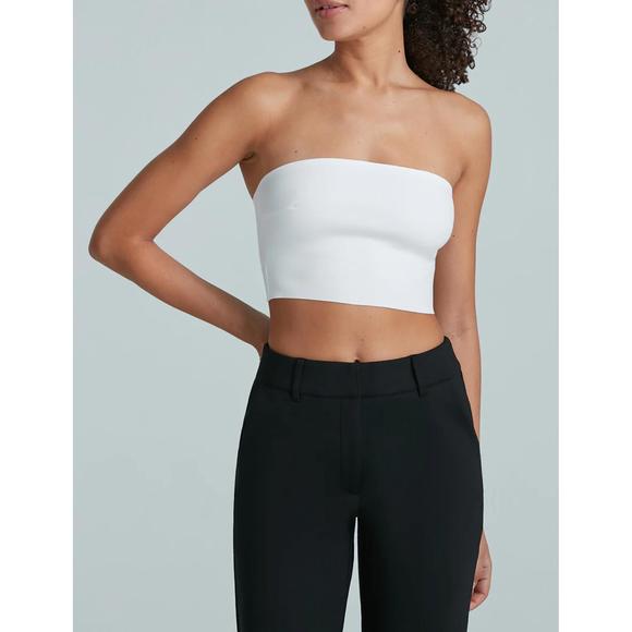 Commando | Tops | New Commando Neoprene Tube Top In White | Poshmark